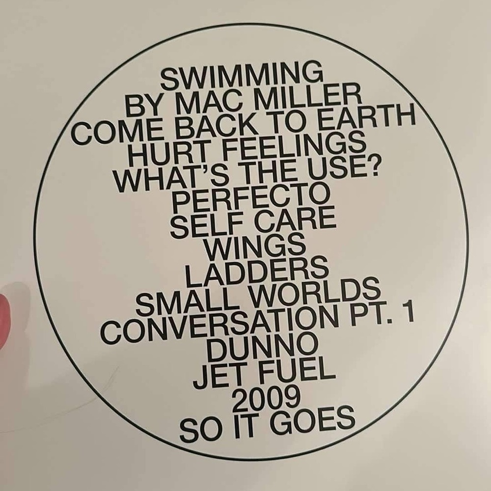 Mac miller - swimming